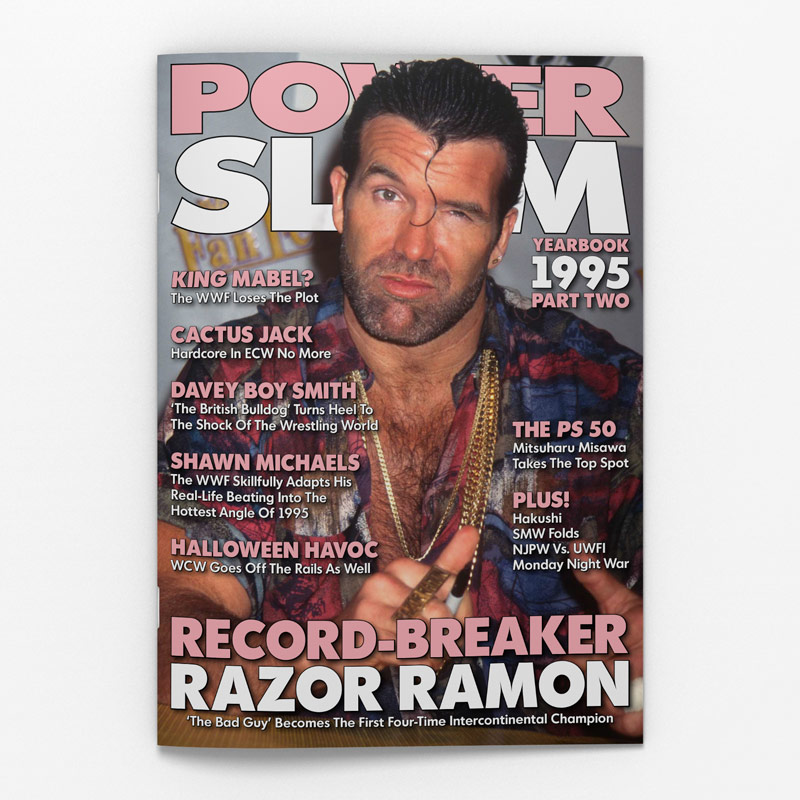 Power Slam Yearbook 1995 Part 2 cover featuring Razor Ramon